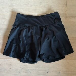 Flowy Black Athletic Skirt Size L